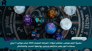 حصريًا الزهر هيلعب معاهم تنبؤات العرافة العمياء 2025 تبشر مواليد 3 أبراج بسعادة العِز يغمر منازلهم وبرجين يواجهوا الحسد والمشاكل